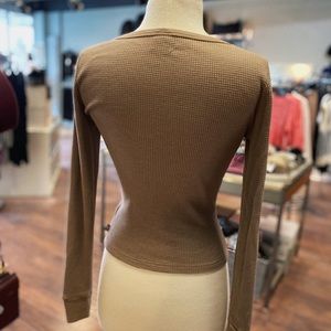 Aritzia Waffle long Sleeve Top